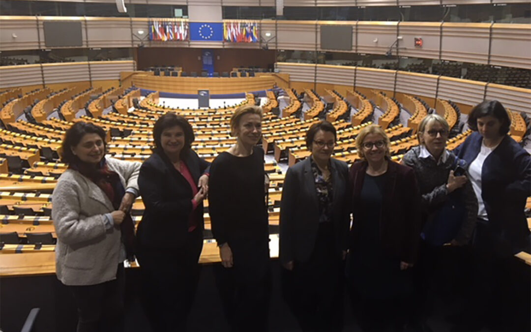Déplacement de l’EAF 75 au Parlement Européen