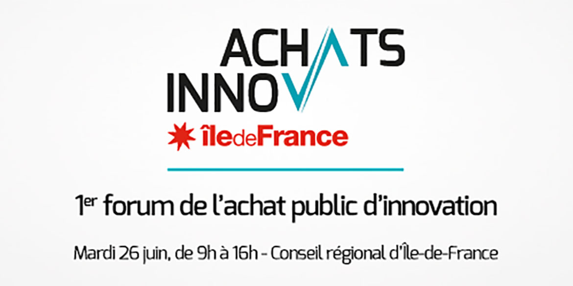 INNOV’ACHATS – 1er Forum de l’achat public d’innovation