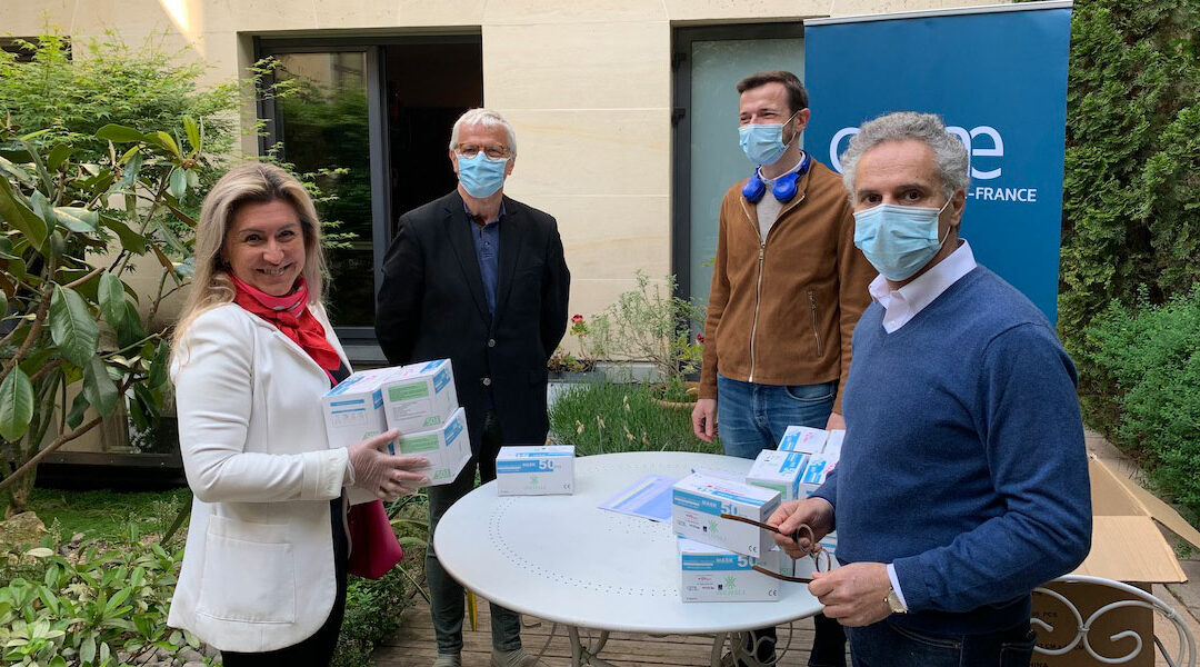 La CPME Paris Ile-de-France prend toute sa part à la distribution de masques aux TPE-PME pour sécuriser la reprise du travail sur le plan sanitaire