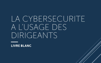 Cybersécurité | Livre Blanc, la cybersécurité à l’usage des dirigeants