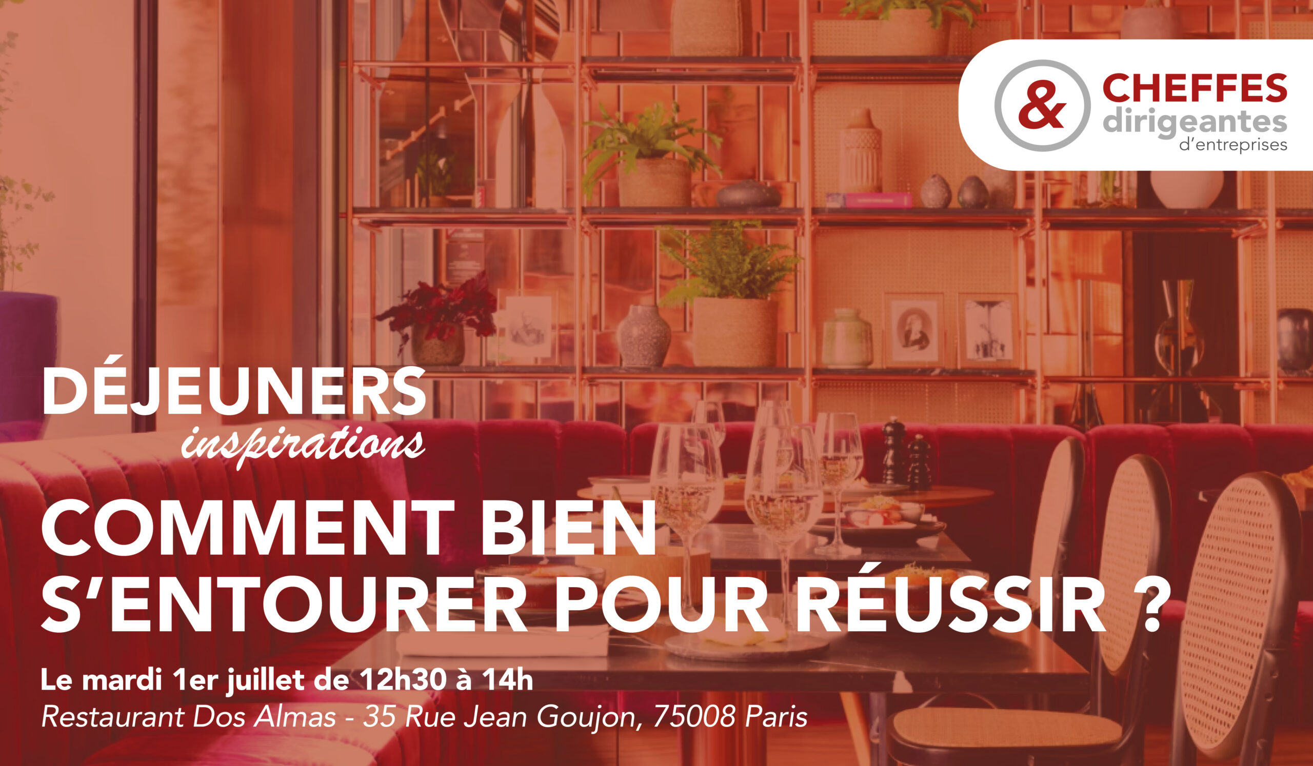 Cheffes & Dirigeantes : déjeuners inspirations